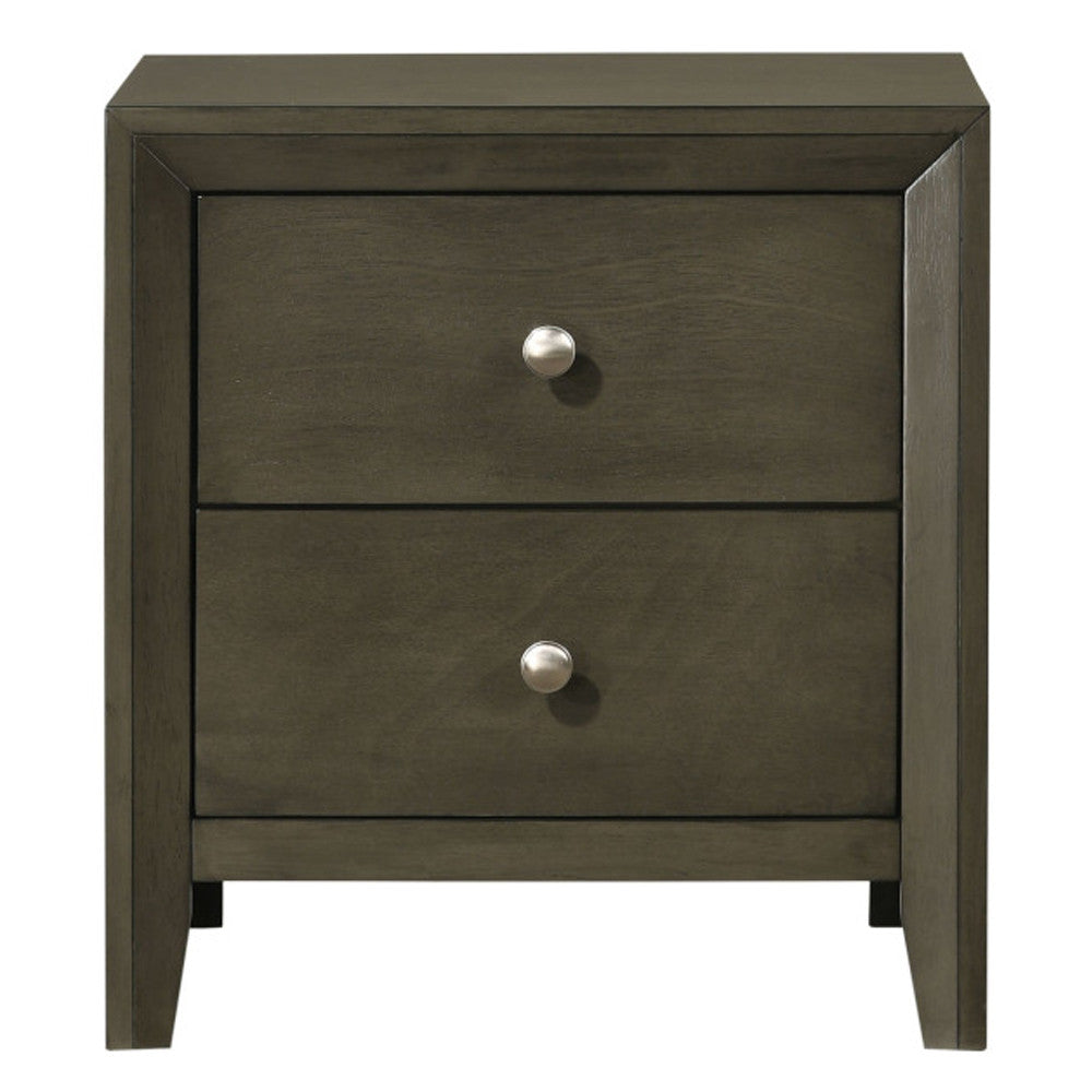 ACME 28473 Ilana Nightstand, Gray Finish