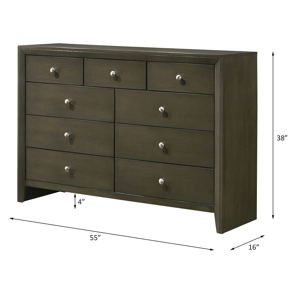 ACME 28475 Ilana Dresser, Gray Finish