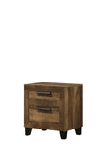 ACME 28593 Morales Nightstand, Rustic Oak Finish