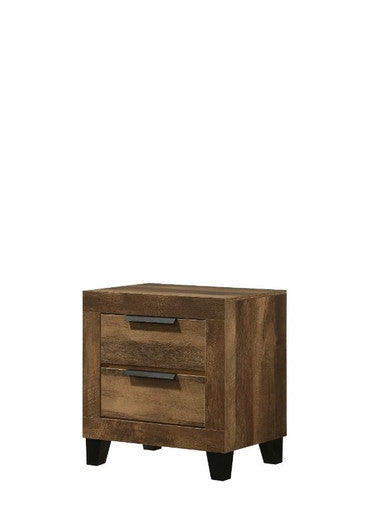 ACME 28593 Morales Nightstand, Rustic Oak Finish