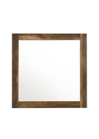 ACME 28594 Morales Mirror, Rustic Oak Finish