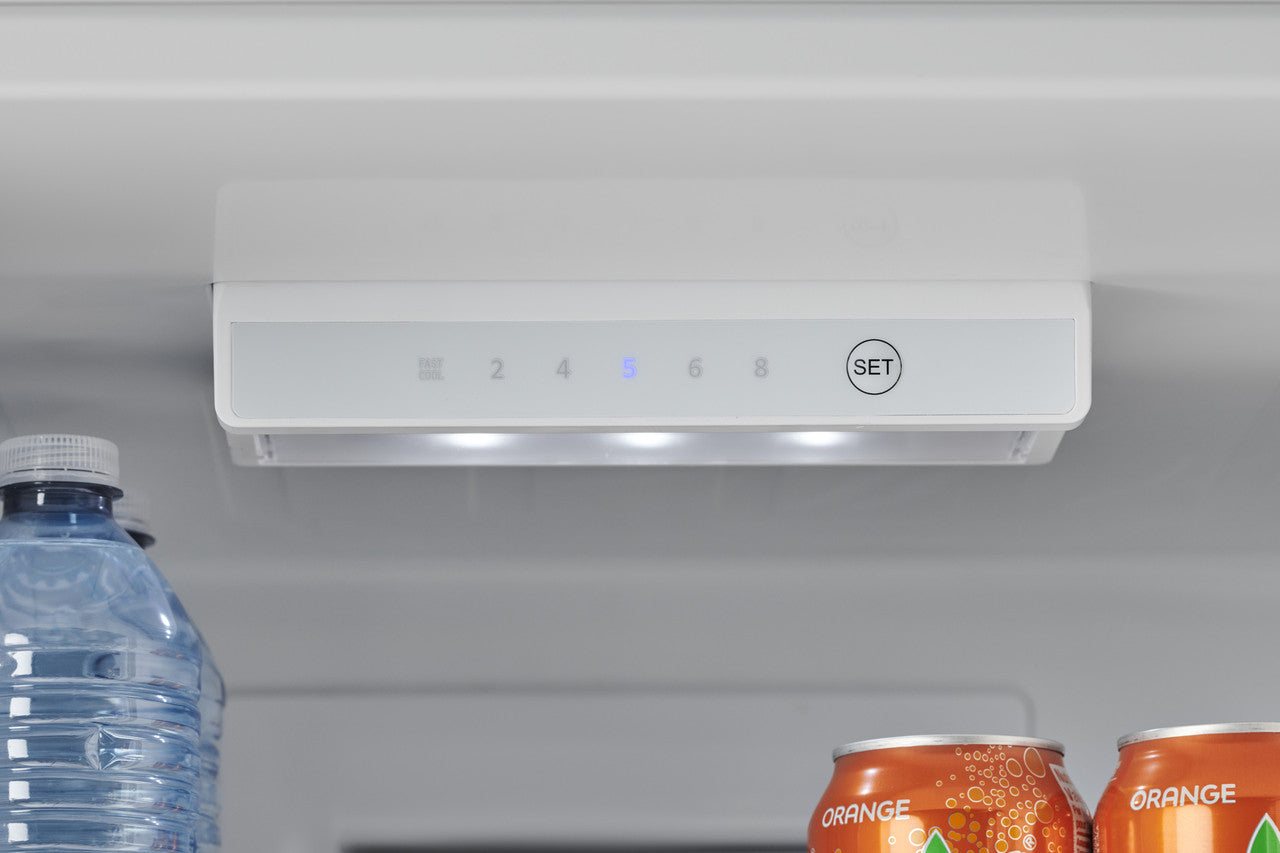 11 cu. ft. Retro Mod frost free refrigerator with bottom freezer - Right Hinged