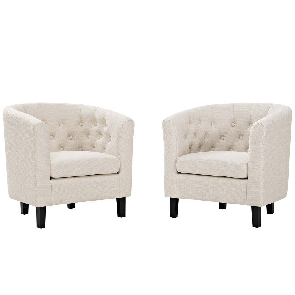 Modway EEI-3150 Prospect 2 Piece Upholstered Fabric Armchair Set