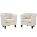 Modway EEI-3150 Prospect 2 Piece Upholstered Fabric Armchair Set