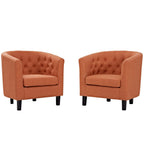 Modway EEI-3150 Prospect 2 Piece Upholstered Fabric Armchair Set