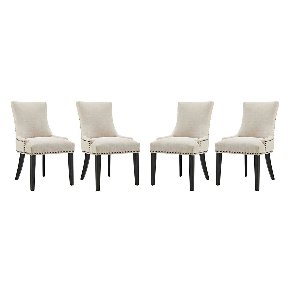 Modway EEI-3497 Marquis Fabric Dining Chair Set of 4