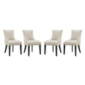 Modway EEI-3497 Marquis Fabric Dining Chair Set of 4