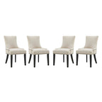 Modway EEI-3497 Marquis Fabric Dining Chair Set of 4