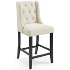 Modway EEI-3739 Baronet Tufted Button Upholstered Fabric Counter Stool