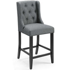 Modway EEI-3739 Baronet Tufted Button Upholstered Fabric Counter Stool