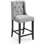 Modway EEI-3739 Baronet Tufted Button Upholstered Fabric Counter Stool