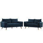 Modway EEI-4047 Revive Upholstered Fabric Sofa and Loveseat Set