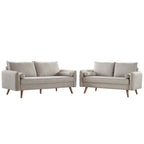 Modway EEI-4047 Revive Upholstered Fabric Sofa and Loveseat Set