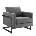 Modway EEI-4391 Posse Upholstered Fabric Accent Chair