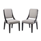 Modway EEI-4553 Cambridge Upholstered Fabric Dining Chairs Set of 2