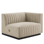 Modway EEI-5493 Conjure Channel Tufted Upholstered Fabric Right-Arm Chair