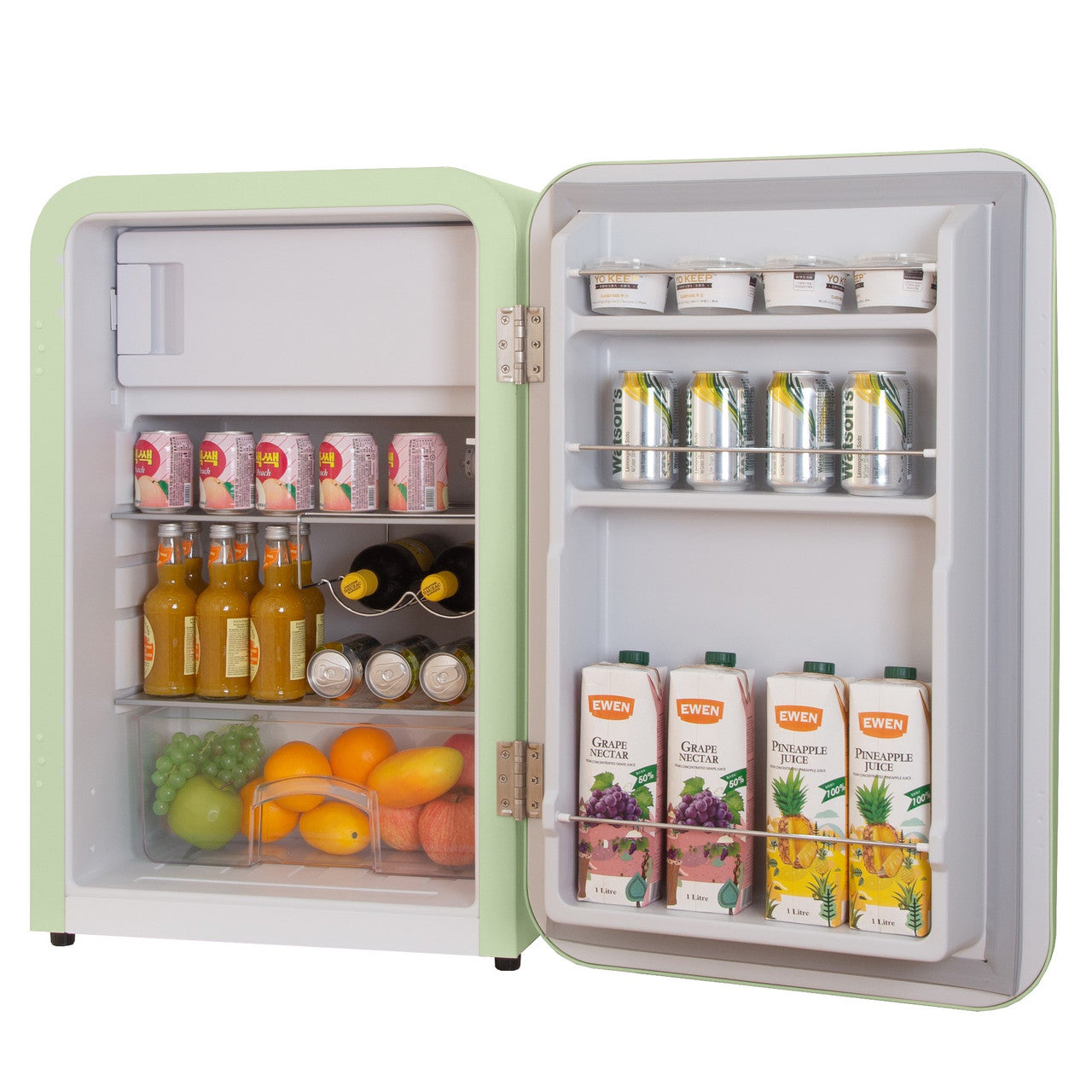 HCK 3.80 Cubic Ft. Indoor/Outdoor Compact Mini Refrigerator with Freezer