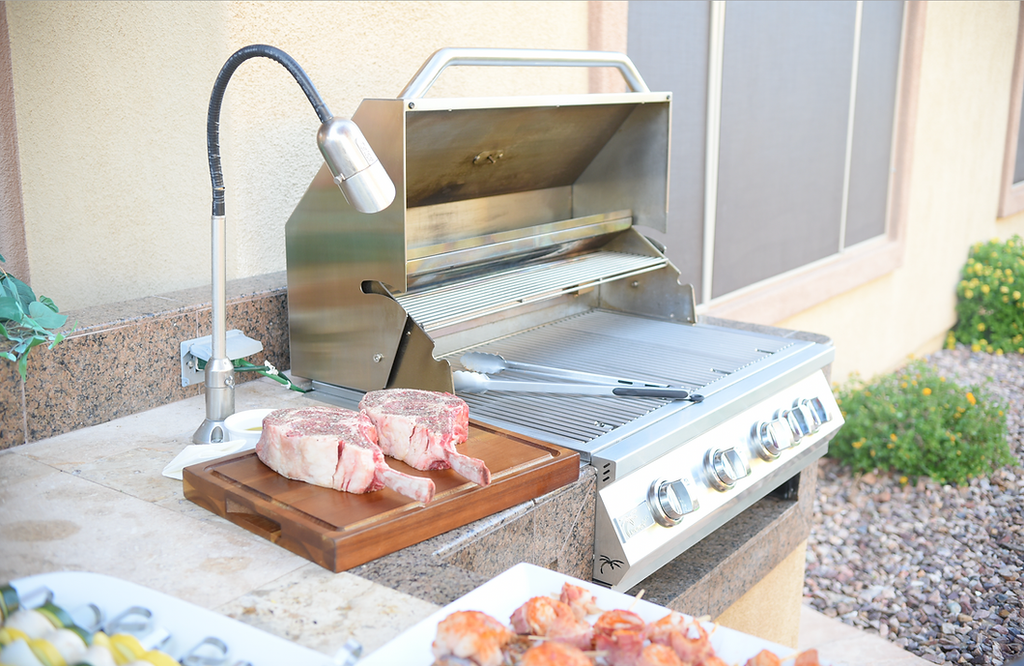 Kokomo 32” Built in Gas Grill (4 Burner/Back Burner) KO-BAK4BG