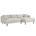 Modway EEI-6612 Zoya Right-Facing Down Filled Overstuffed Sectional Sofa