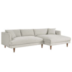Modway EEI-6612 Zoya Right-Facing Down Filled Overstuffed Sectional Sofa