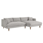 Modway EEI-6612 Zoya Right-Facing Down Filled Overstuffed Sectional Sofa