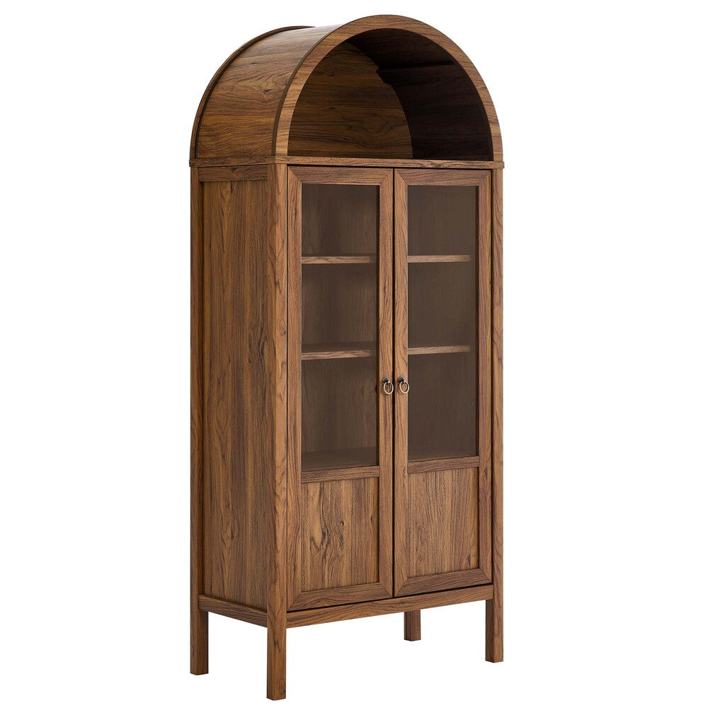 Modway EEI-6638 Tessa Tall Arched Storage Display Cabinet