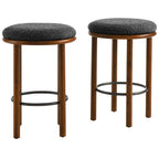 Modway EEI-6818 Fable Boucle Fabric Counter Stools Set of 2