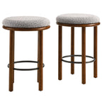 Modway EEI-6818 Fable Boucle Fabric Counter Stools Set of 2