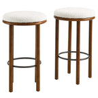 Modway EEI-6819 Fable Boucle Fabric Bar Stools Set of 2