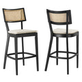 Modway EEI-6820 Caledonia Wood Bar Stools Set of 2