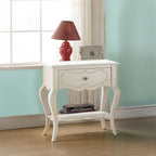 ACME 30509 Edalene Nightstand, Pearl White