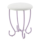 ACME 30539 Priya II Vanity Set, White & Light Purple