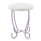 ACME 30539 Priya II Vanity Set, White & Light Purple