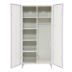 ACME 30540 Priya II Wardrobe, White & Light Purple