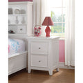 ACME 30599 Lacey Nightstand, White