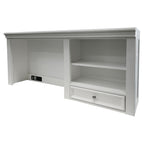 ACME 30606 Lacey Computer Hutch, White