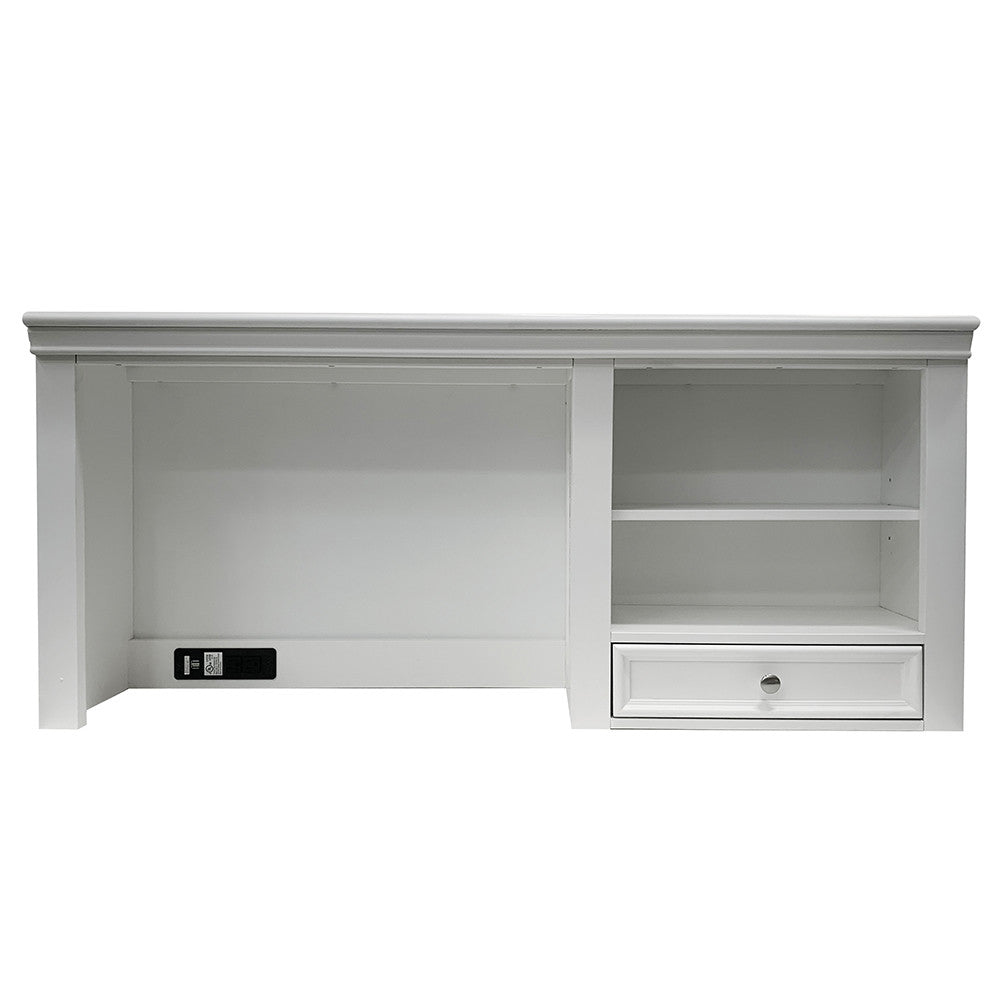 ACME 30606 Lacey Computer Hutch, White