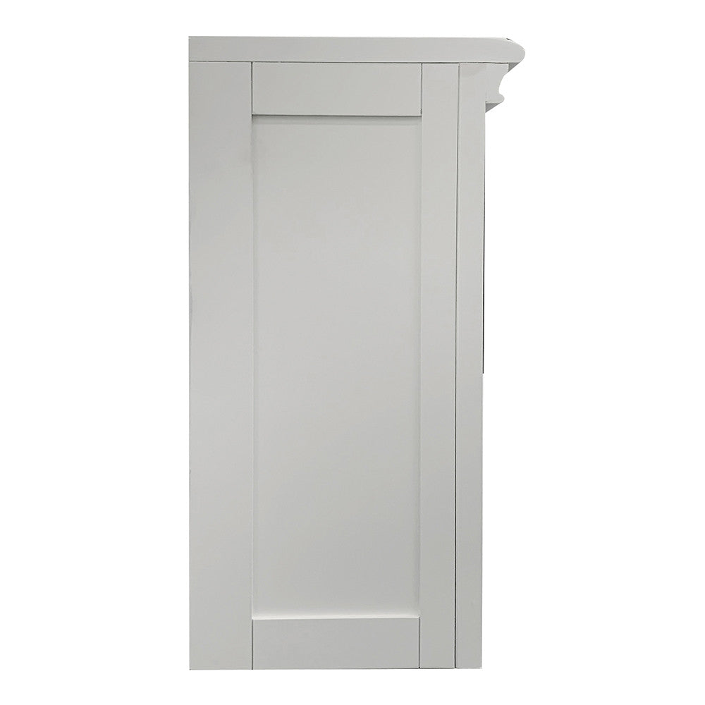 ACME 30606 Lacey Computer Hutch, White