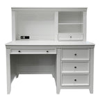 ACME 30606 Lacey Computer Hutch, White