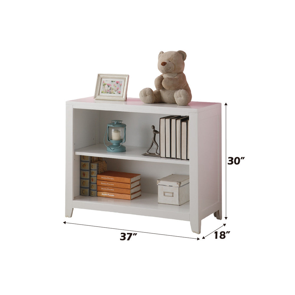 ACME 30607 Lacey Bookcase, White