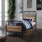 ACME 30610T Adams Twin Bed, Antique Oak (1Set/2Ctn)