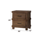 ACME 30613 Adams Nightstand, Antique Oak