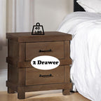 ACME 30613 Adams Nightstand, Antique Oak