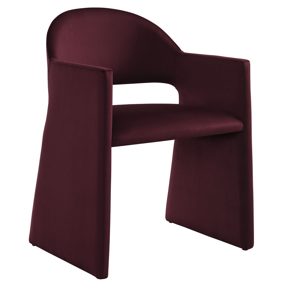 Modway EEI-7081 Talia Performance Velvet Dining Armchair