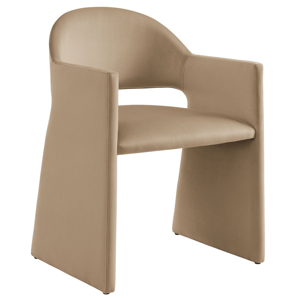 Modway EEI-7081 Talia Performance Velvet Dining Armchair