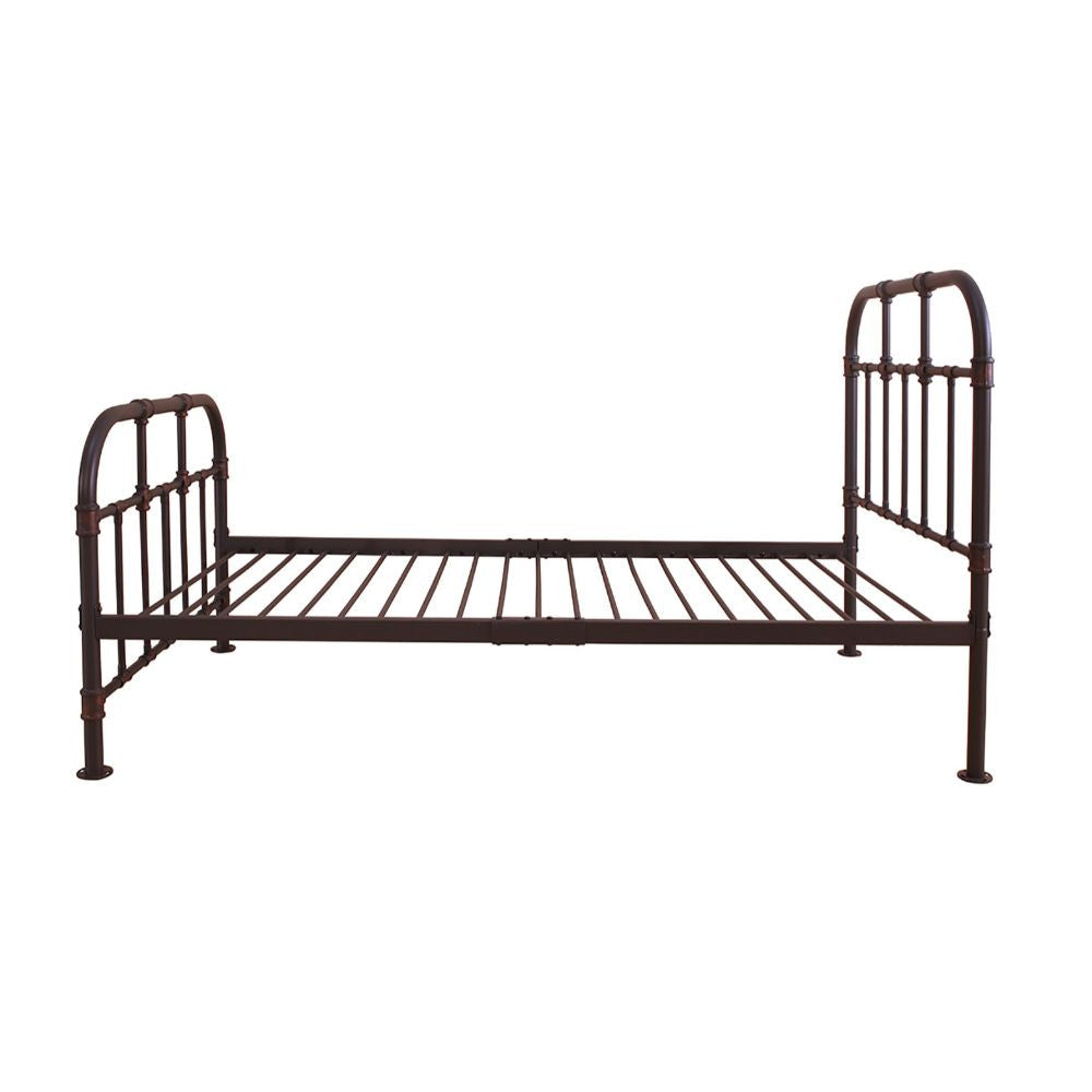 ACME 30730T Nicipolis Twin Bed, Sandy Gray