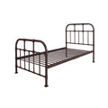 ACME 30730T Nicipolis Twin Bed, Sandy Gray
