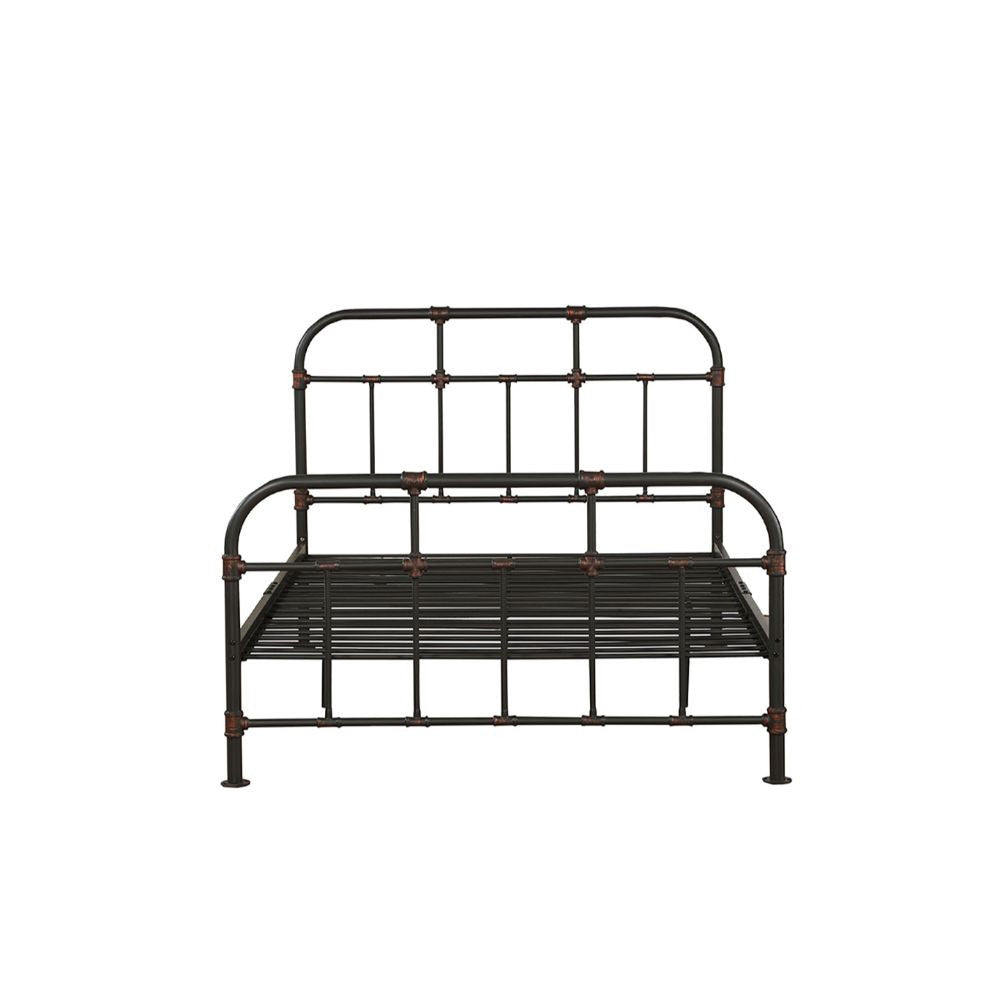 ACME 30735F Nicipolis Full Bed, Sandy Gray