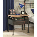 ACME 30737 Nicipolis Nightstand, Antique Oak & Sandy Gray