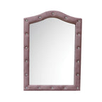ACME 30824 Reggie Mirror, Pink Fabric